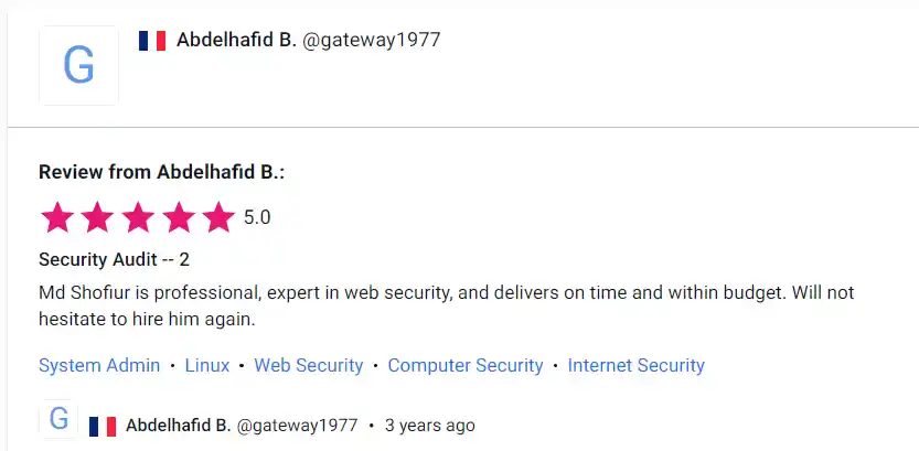 Website Security Audit by Pentest Testing Corp.