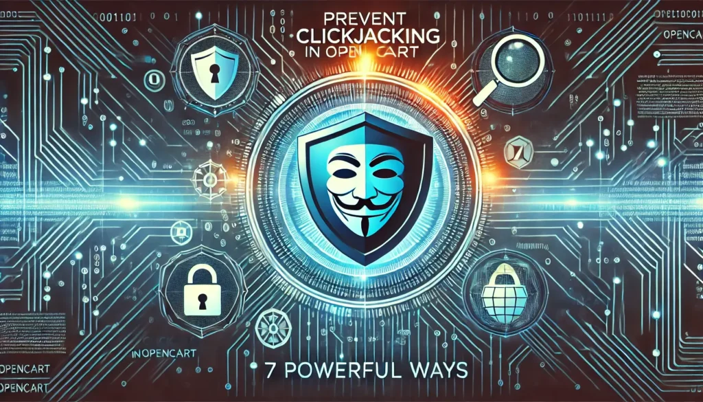 Prevent Clickjacking in OpenCart: 7 Powerful Ways Prevent Clickjacking in OpenCart: 7 Powerful Ways