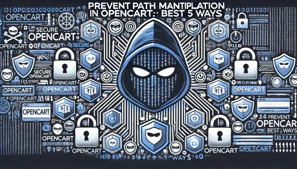 Prevent Path Manipulation in OpenCart: Best 5 Ways Prevent Path Manipulation in OpenCart: Best 5 Ways
