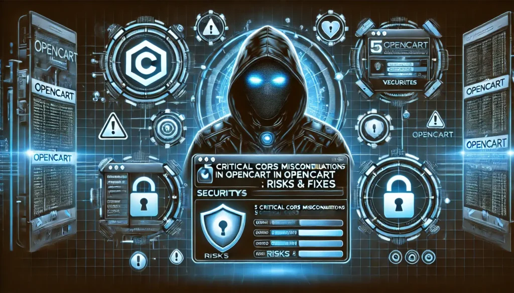 5 Critical CORS Misconfigurations in OpenCart: Risks & Fixes 5 Critical CORS Misconfigurations in OpenCart: Risks & Fixes