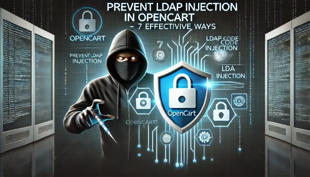 Prevent LDAP Injection in OpenCart with 7 Effective Ways Prevent LDAP Injection in OpenCart with 7 Effective Ways