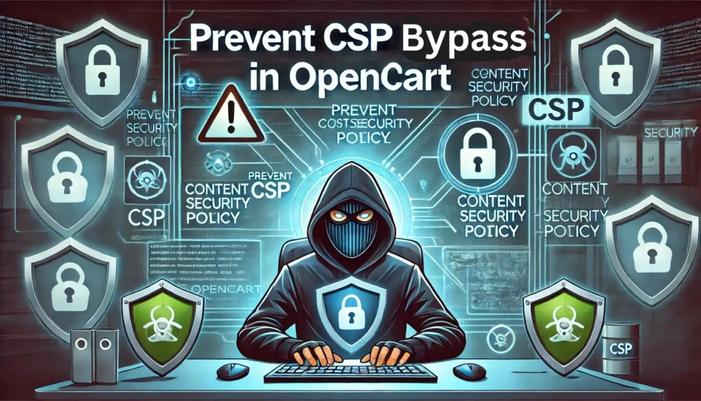 Prevent CSP Bypass in OpenCart with 7 Powerful Techniques Prevent CSP Bypass in OpenCart with 7 Powerful Techniques