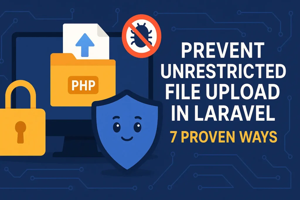 Prevent Unrestricted File Upload in Laravel: 7 Proven Ways Prevent Unrestricted File Upload in Laravel: 7 Proven Ways