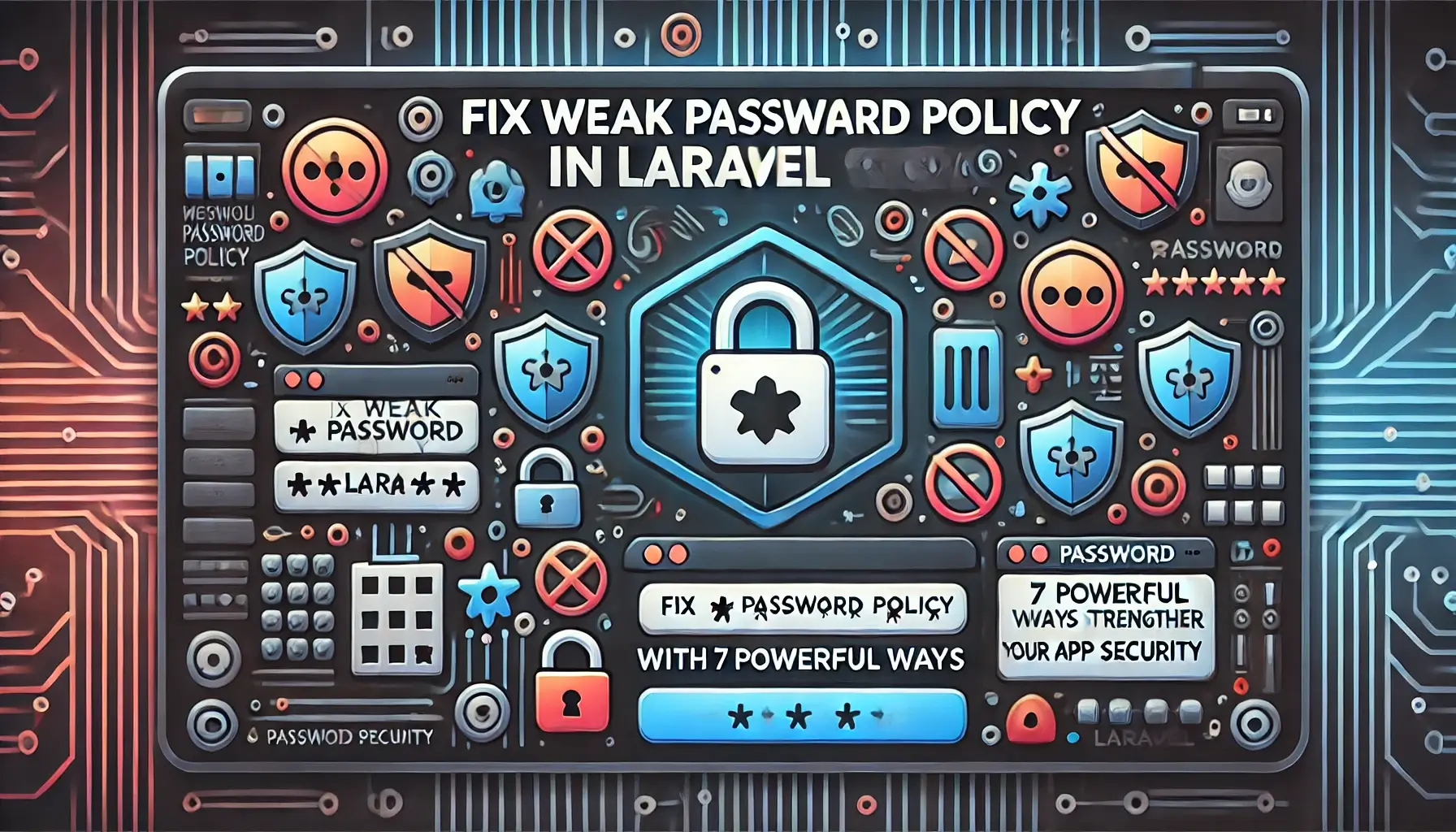Fix Weak Password Policy in Laravel with 7 Powerful Ways
