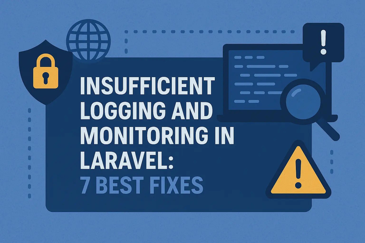 Insufficient Logging and Monitoring in Laravel: 7 Best Fixes
