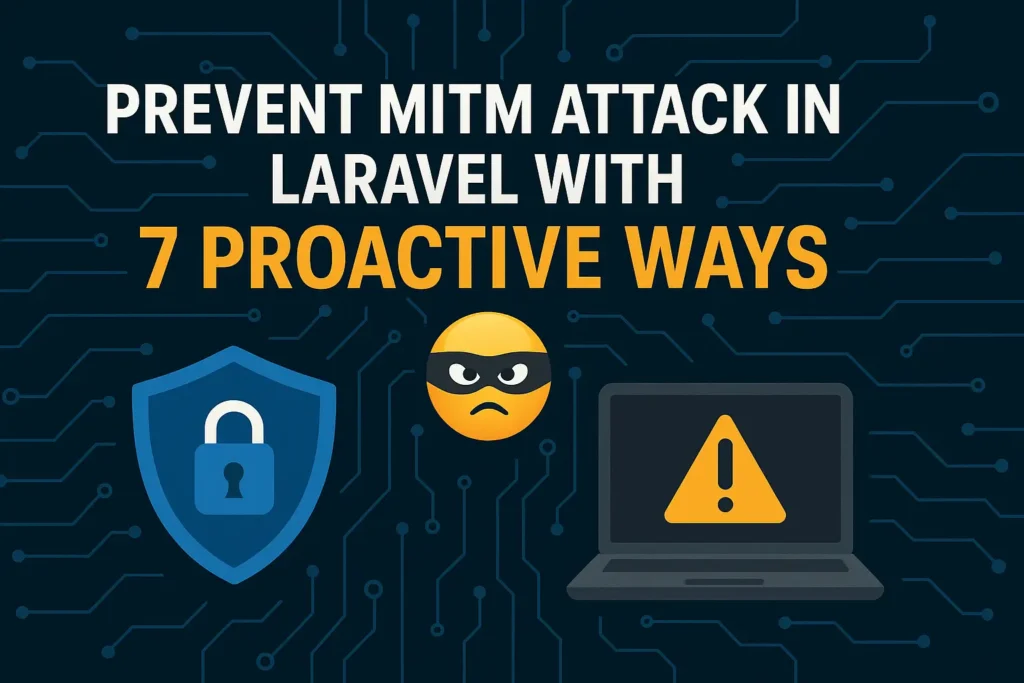 Prevent MitM Attack in Laravel with 7 Proactive Ways Prevent MitM Attack in Laravel with 7 Proactive Ways