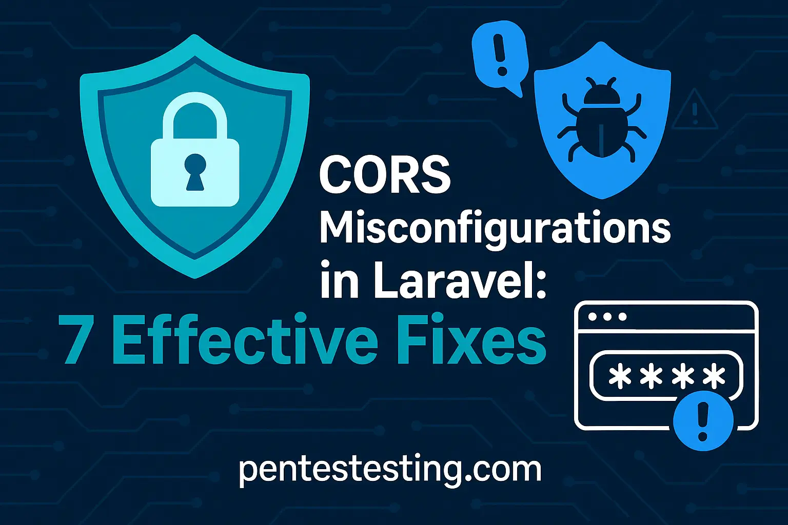 CORS Misconfigurations in Laravel 7 Effective Fixes