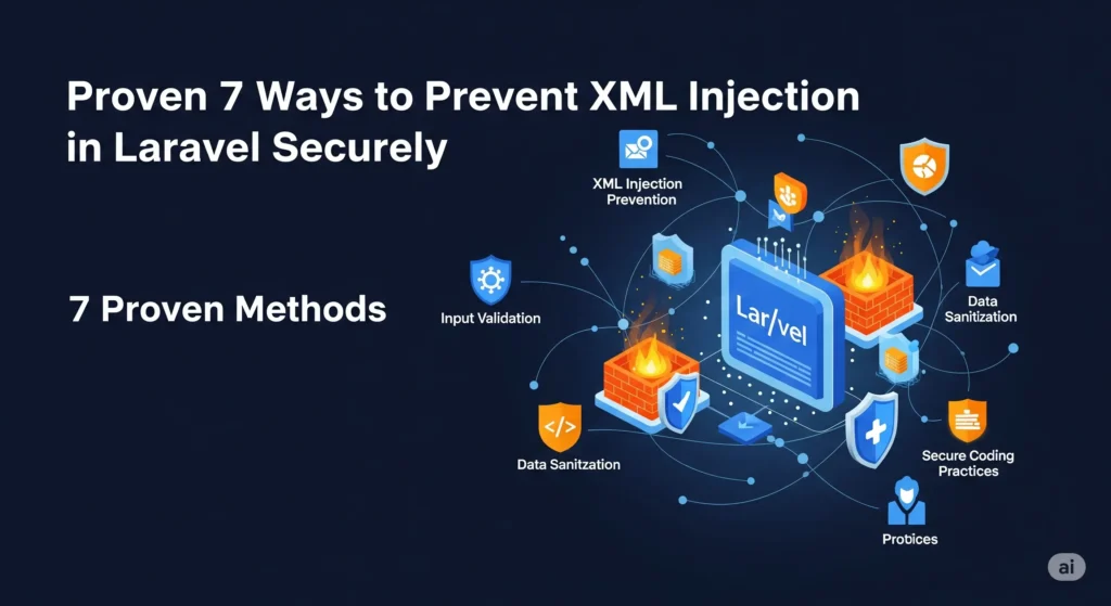 Proven 7 Ways to Prevent XML Injection in Laravel Securely Proven 7 Ways to Prevent XML Injection in Laravel Securely