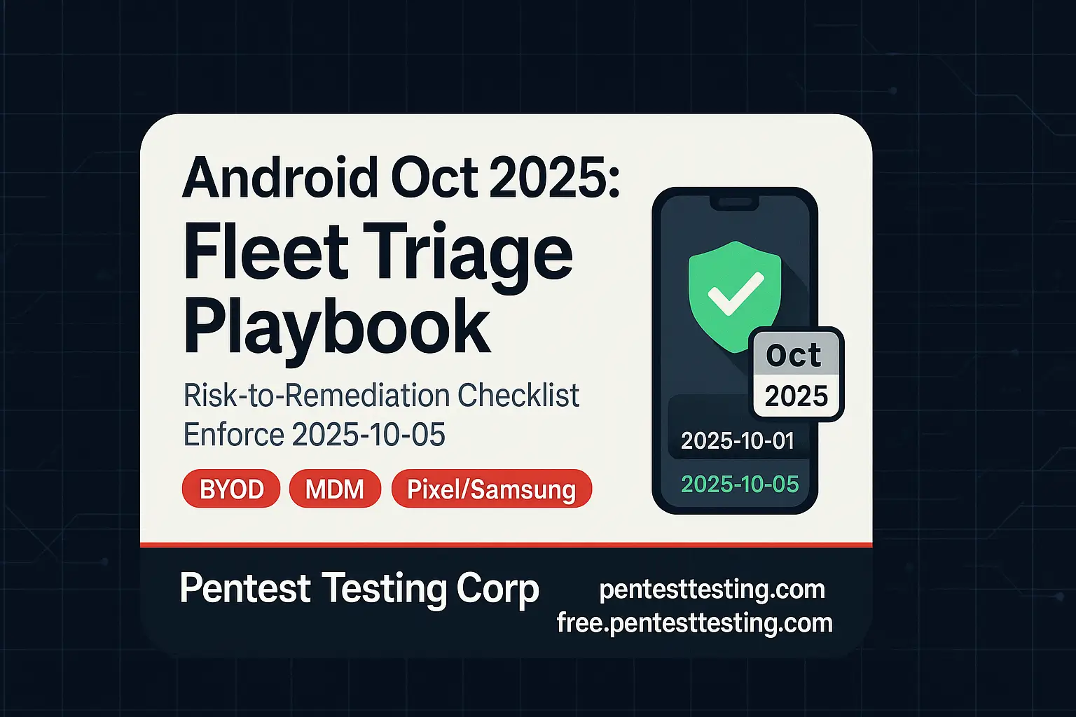 Android Security Bulletin October 2025: Fleet Triage