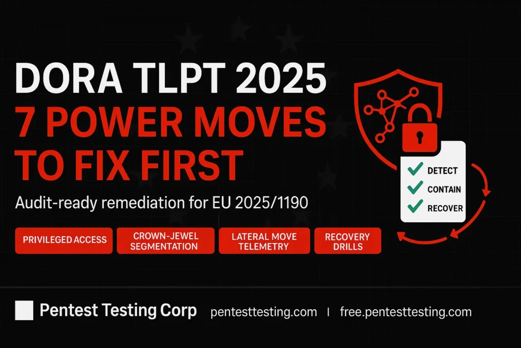 DORA TLPT 2025 / EU 2025/1190
