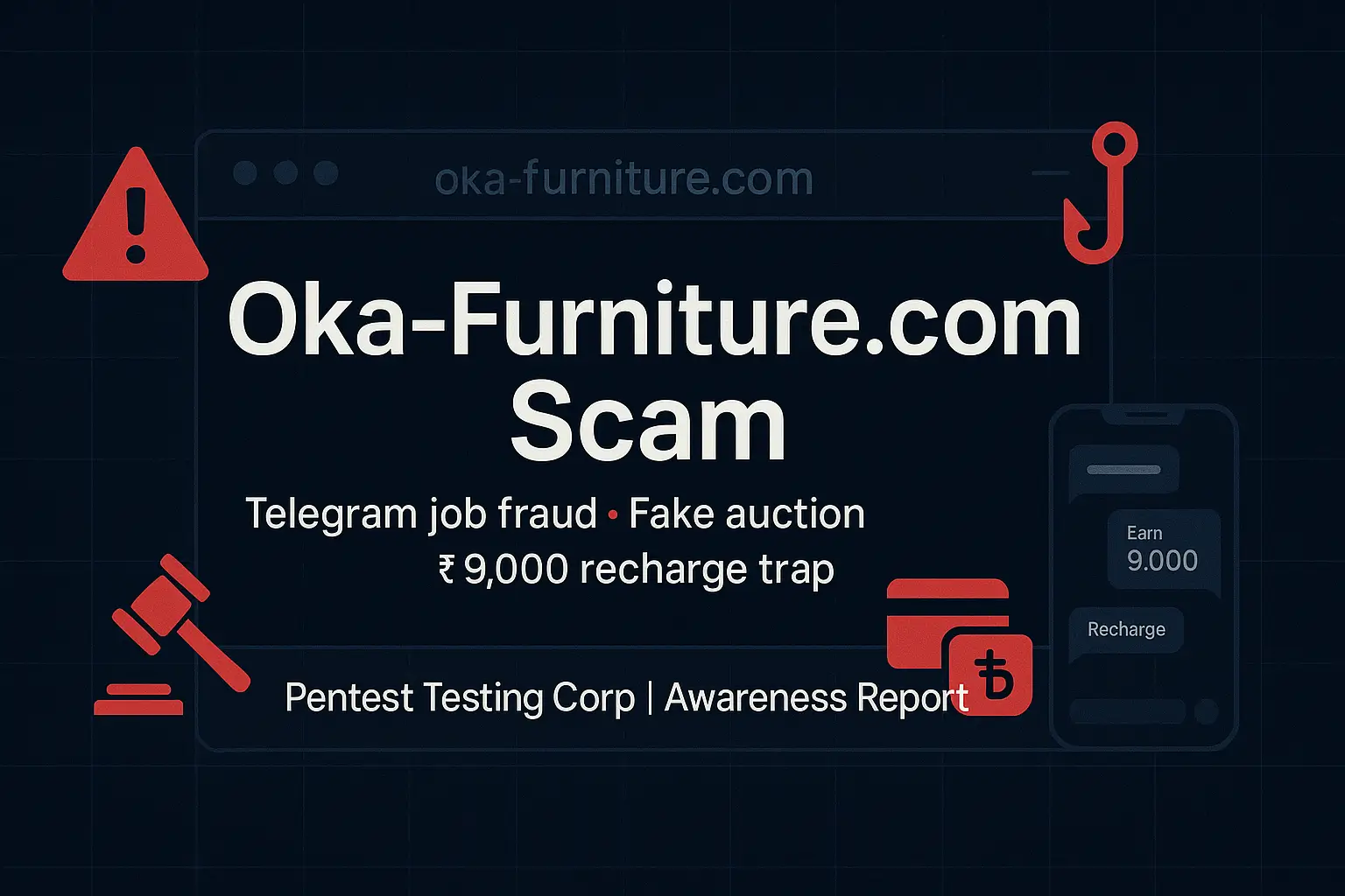 Oka-Furniture.com Scam Exposed: Telegram Job Fraud Case