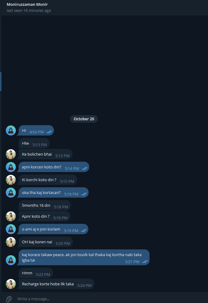 Oka-Furniture.com scam Telegram job fraud screenshot-7