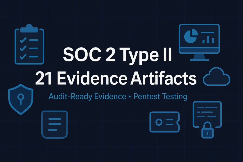 21 Essential SOC 2 Type II Evidence Artifacts