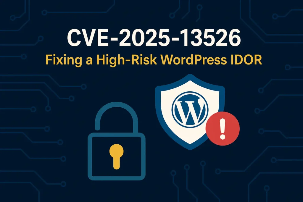 CVE-2025-13526: Fixing a High-Risk WordPress IDOR