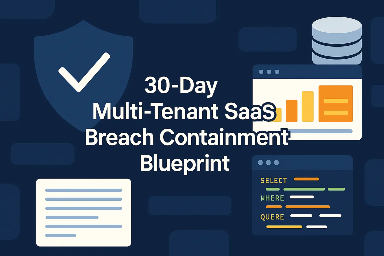 30-Day Multi-Tenant SaaS Breach Containment Blueprint