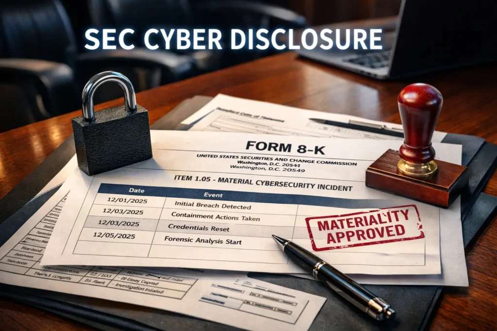 7 Essential SEC Cyber Disclosure Steps for 8-K