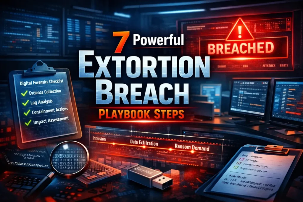 7 Powerful Extortion Breach Playbook Steps