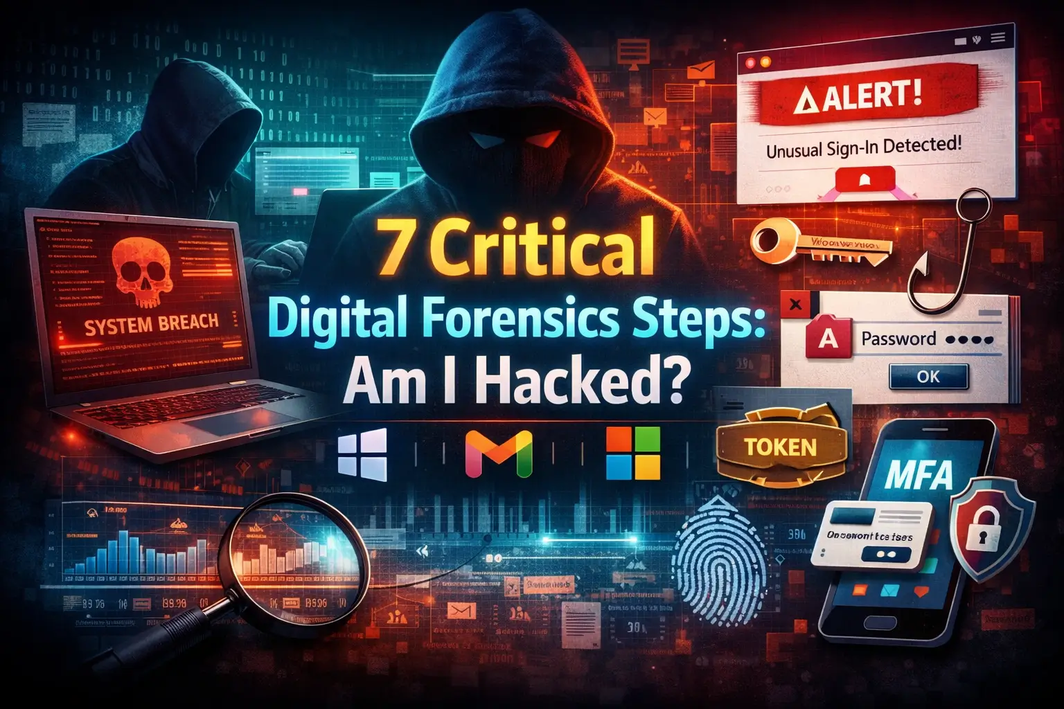 7 Critical Digital Forensics Steps: Am I Hacked?