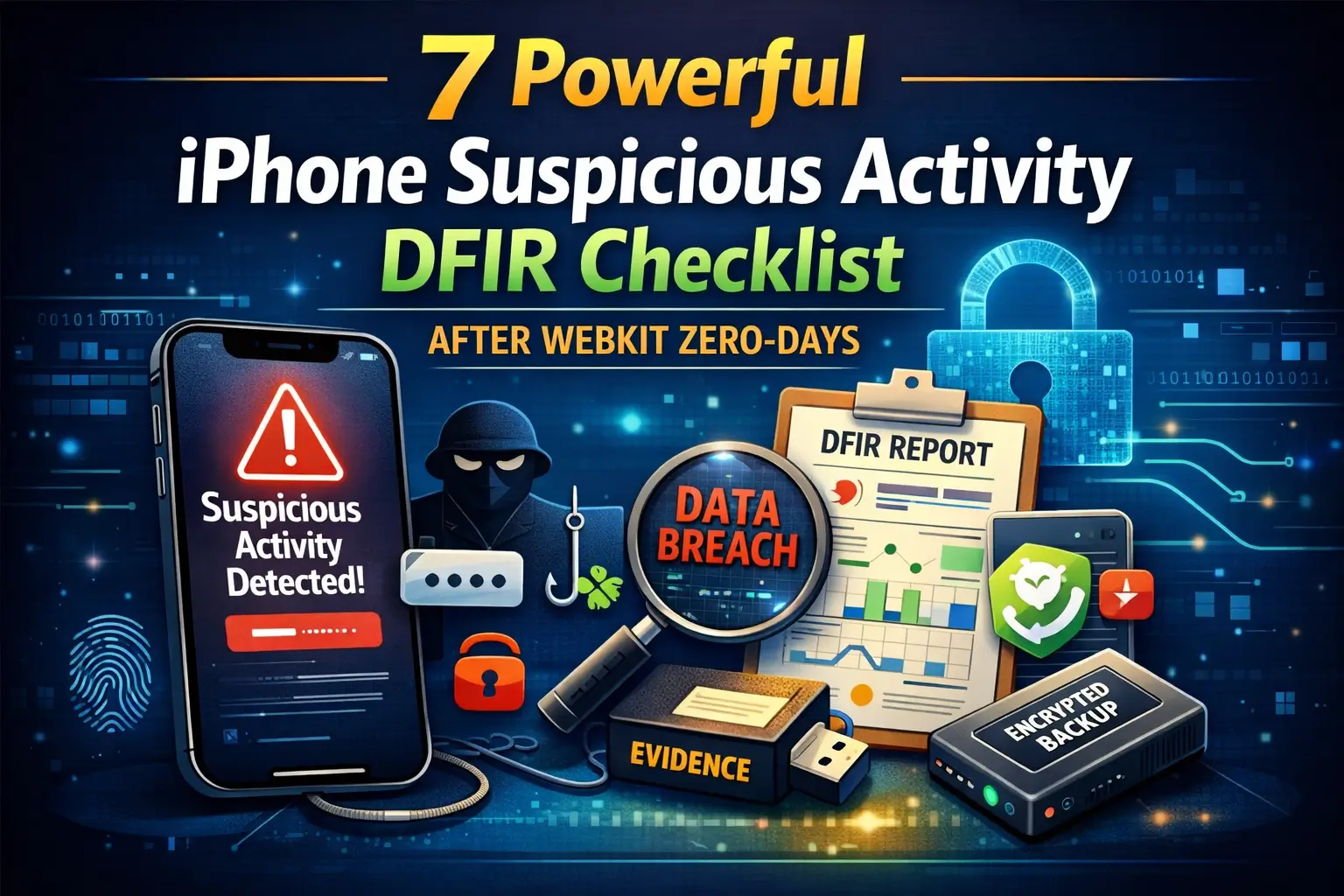7 Critical iPhone Suspicious Activity DFIR Steps