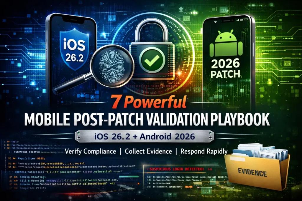 7 Powerful Mobile Post-Patch Validation Playbook