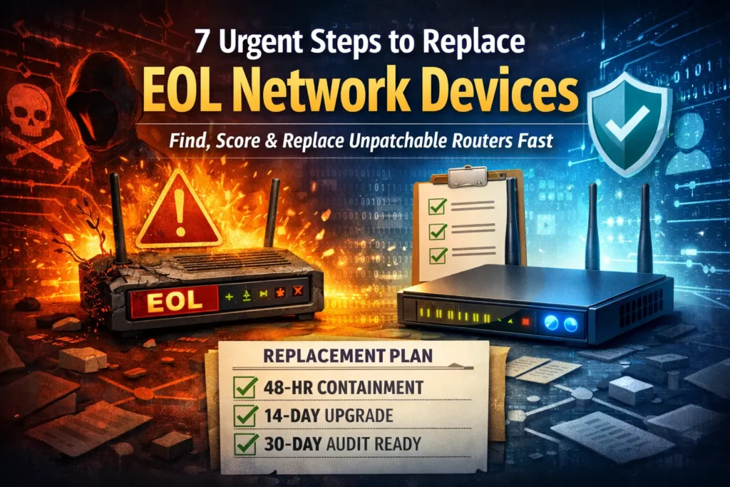 7 Urgent Steps to Replace EOL Network Devices 7 Urgent Steps to Replace EOL Network Devices