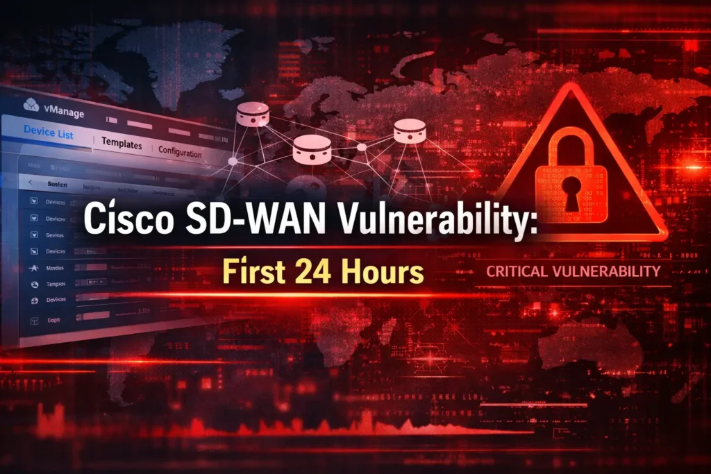 Cisco SD-WAN Vulnerability First 24 Hours