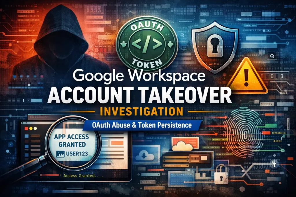 Google Workspace Account Takeover Investigation