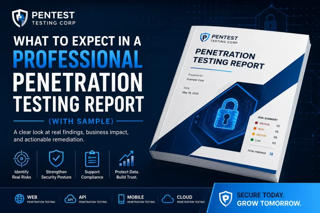What to Expect in a Professional Penetration Testing Report Sample