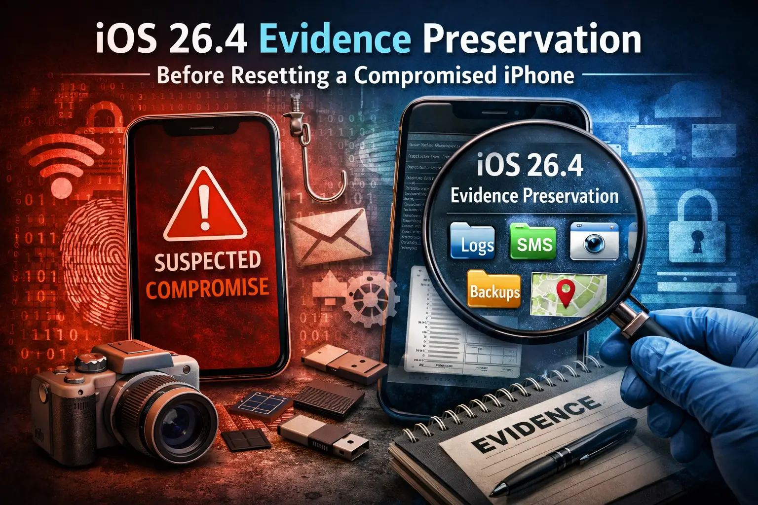 iOS 26.4 Security Investigation: Preserve Evidence