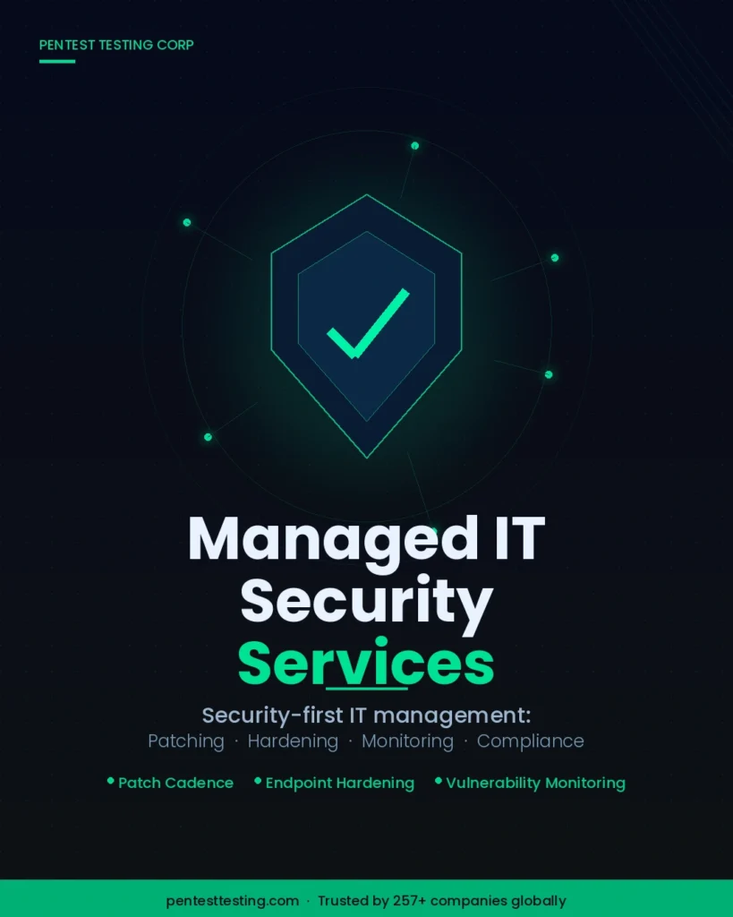 Managed IT Security Services | Pentest Testing Corp Managed IT Security Services | Pentest Testing Corp