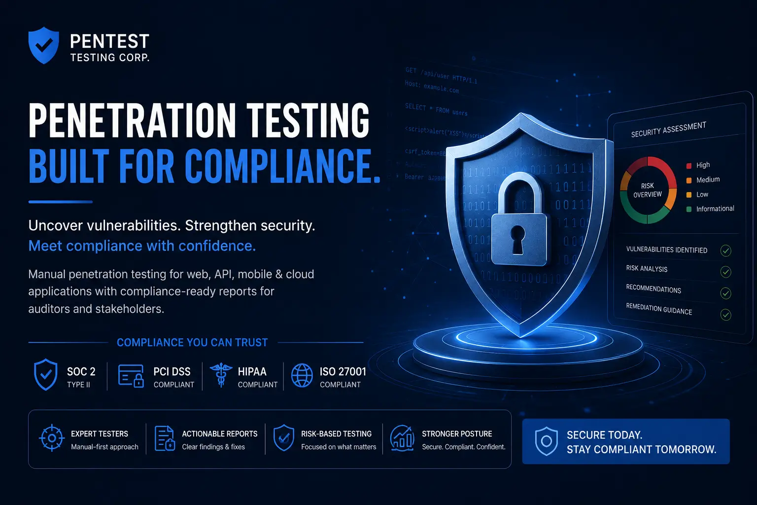 Penetration Testing Services | Web, API, Mobile & Cloud