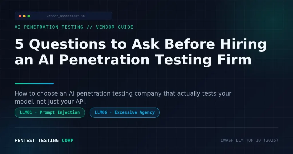 How to Choose an AI Penetration Testing Company featured-image