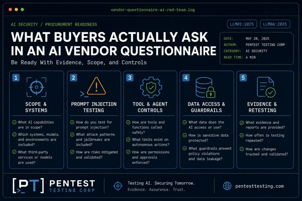 What Buyers Actually Ask In An Vendor Questionnaire What Buyers Actually Ask In An Vendor Questionnaire